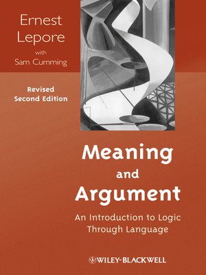 cover image of Meaning and Argument